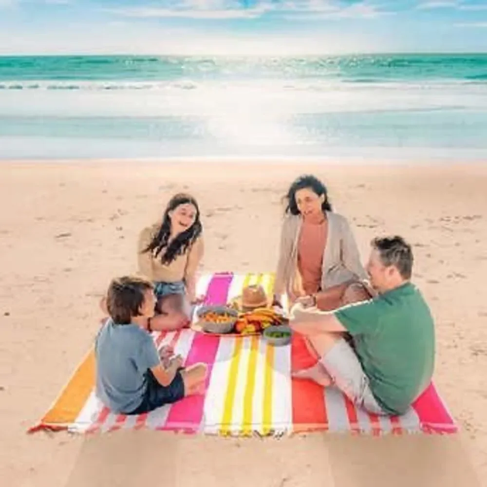 LOFT By Loftex Beach Towel jumbo Size 182 cm x 213 cm 72 in x 84 in